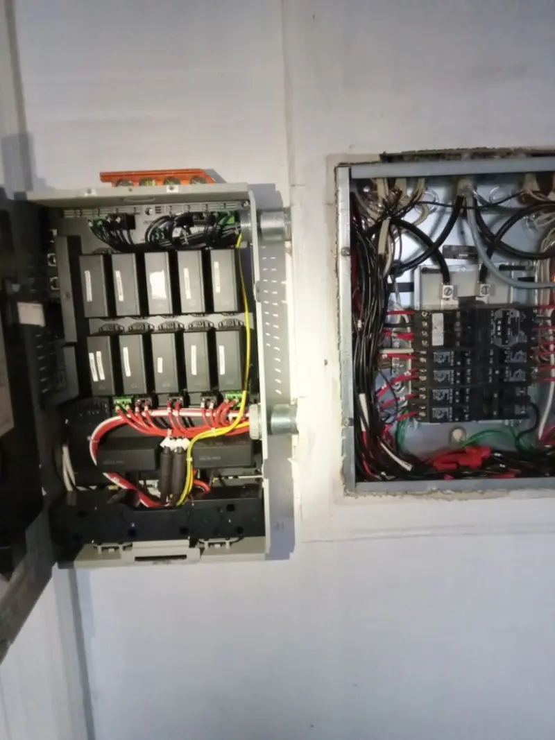 Electrical panel upgrade completed for Indoor Lighting Installation in Tucson